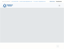 Tablet Screenshot of goldstonepower.com